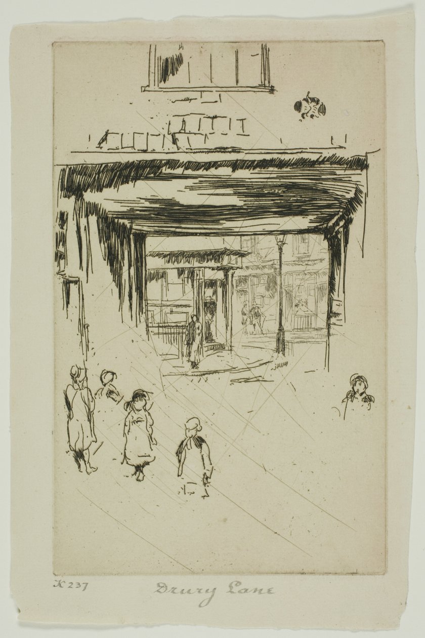 Drury Lane by James McNeill Whistler