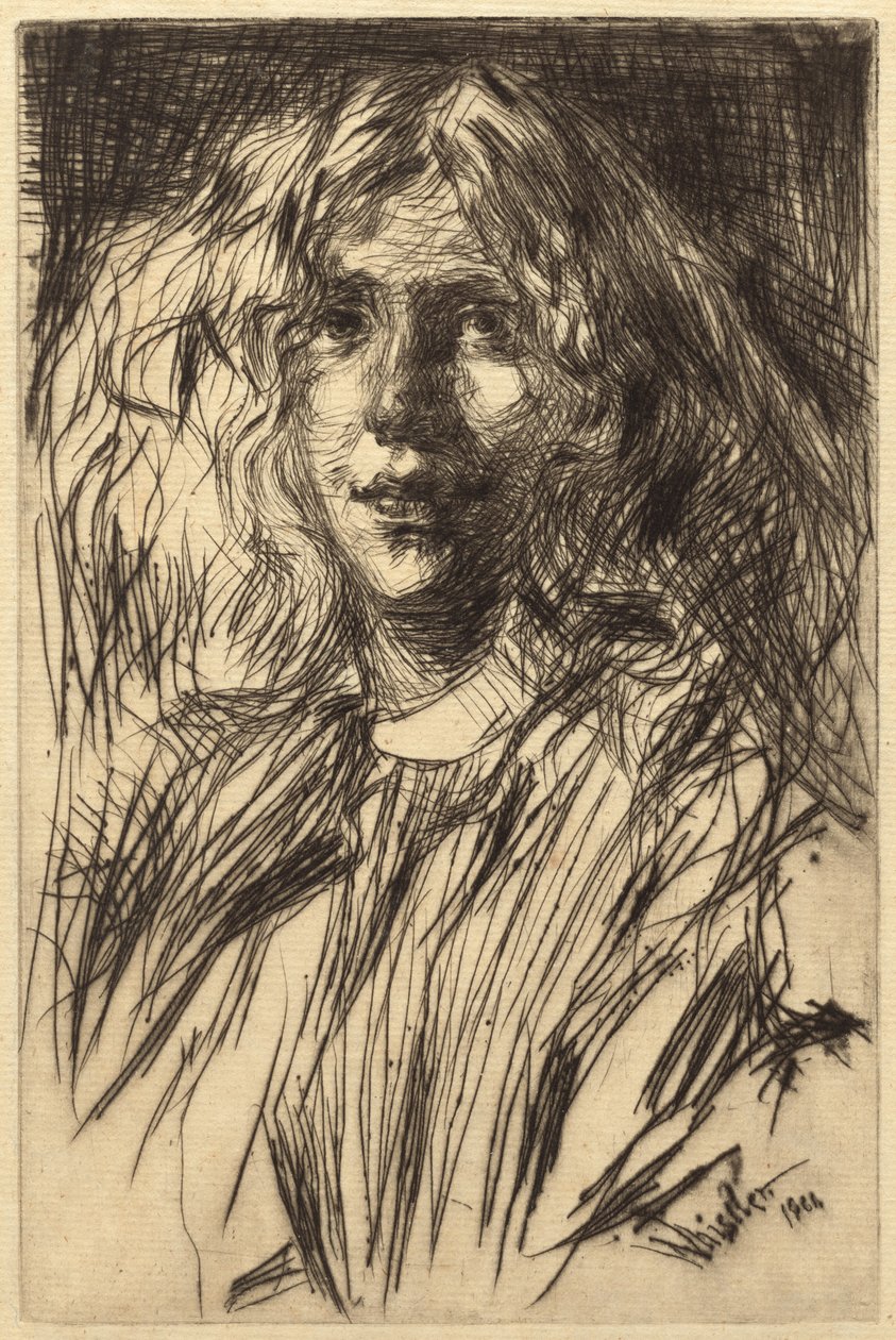 Jo by James Abbott McNeill Whistler