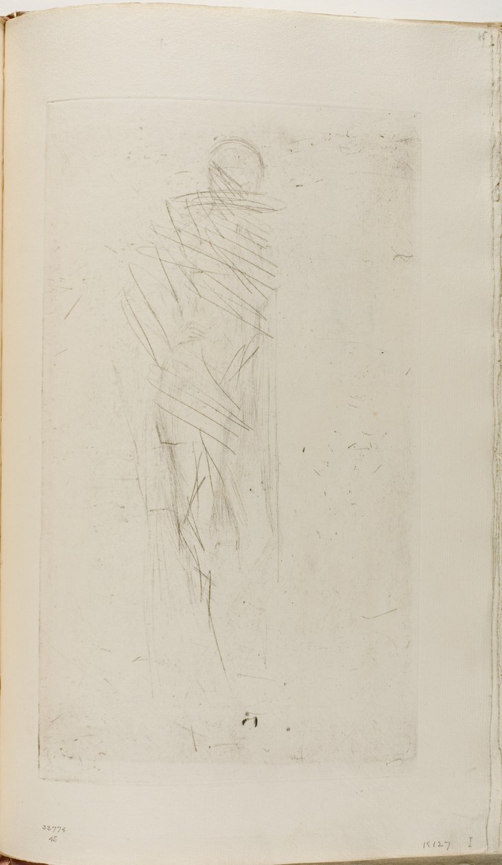 Nude Posing by James Abbott McNeill Whistler