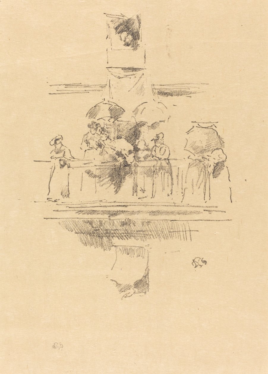 The Little Balcony by James Abbott McNeill Whistler