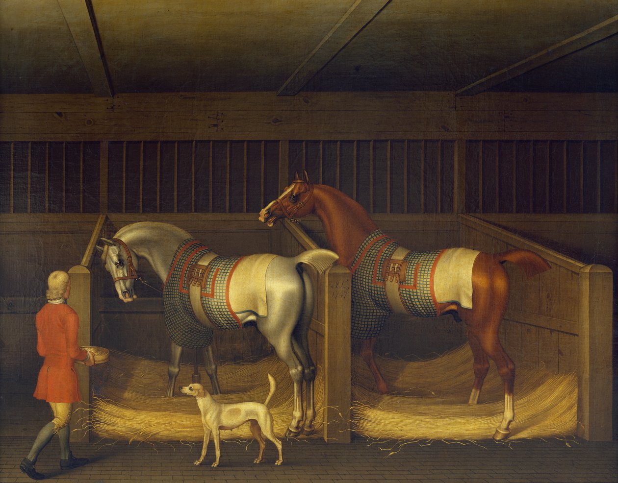 Race Horses owned by Ambrose Phillips by James Seymour