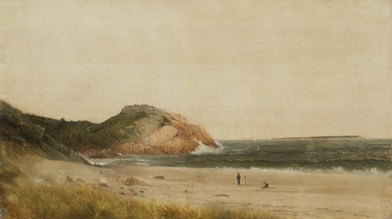 Beach Scene by James Suydam