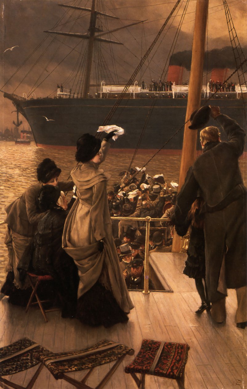 Goodbye on the Mersey by James Tissot