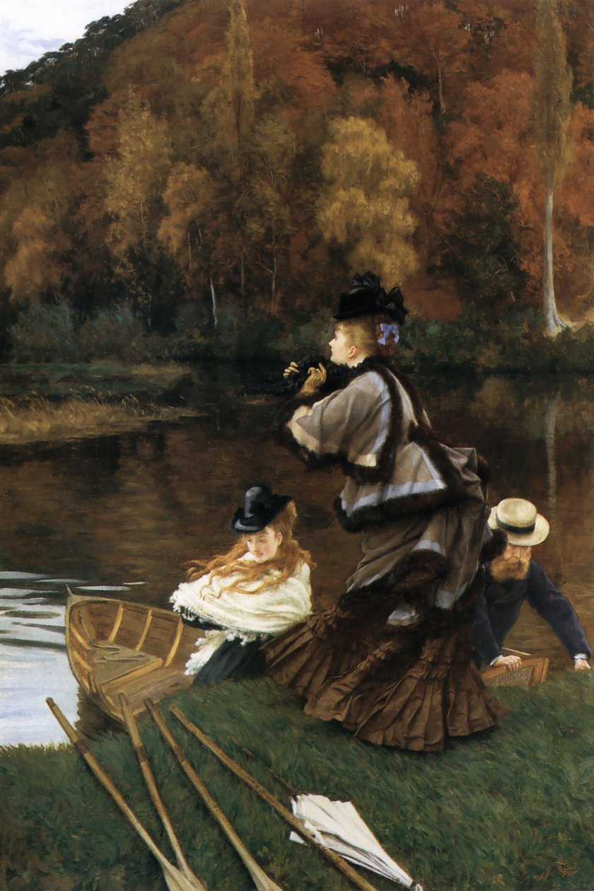 Autumn on the Thames by James Tissot