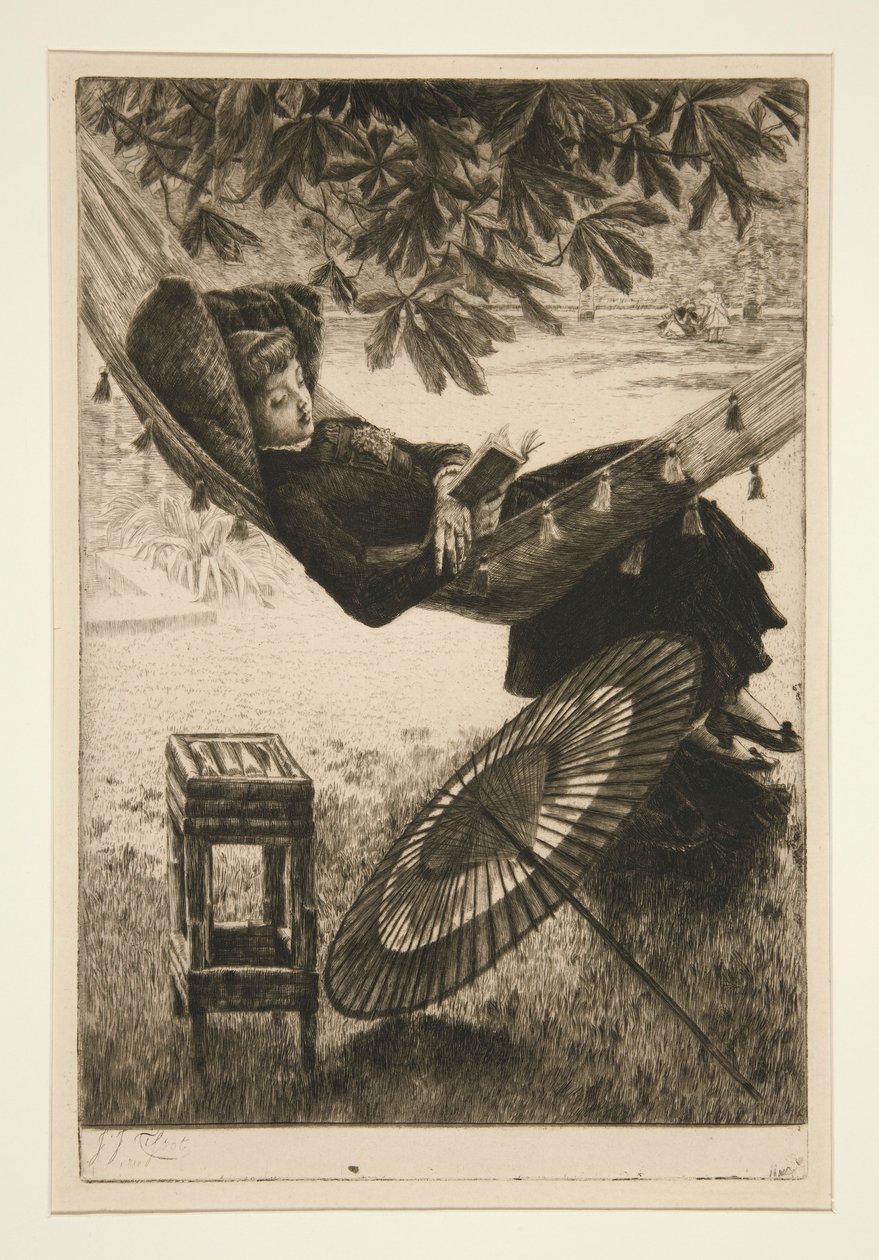 The Hammock by James Tissot