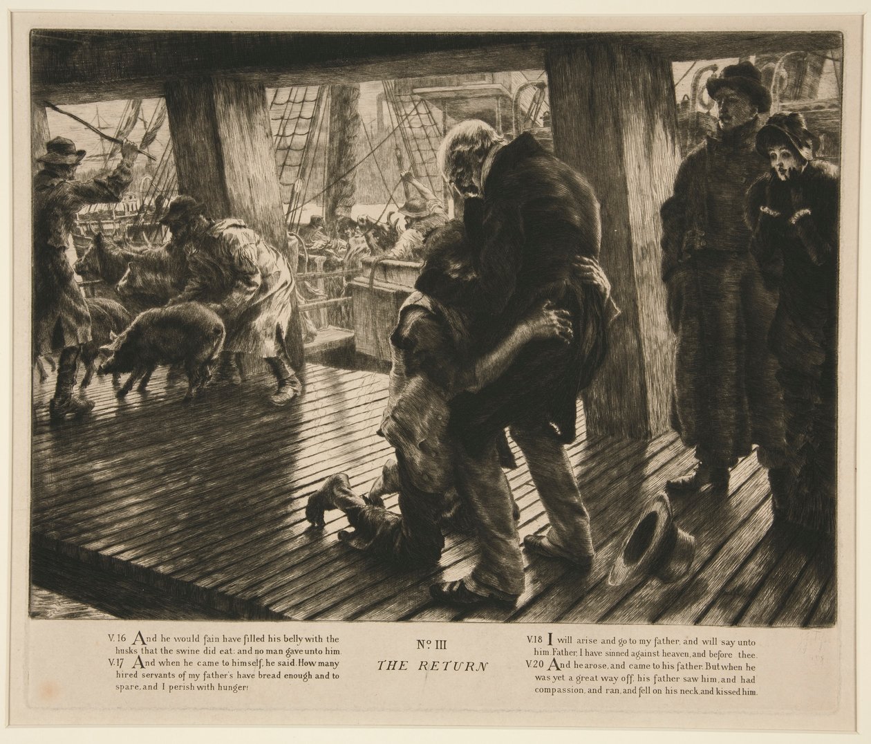The Return by James Tissot