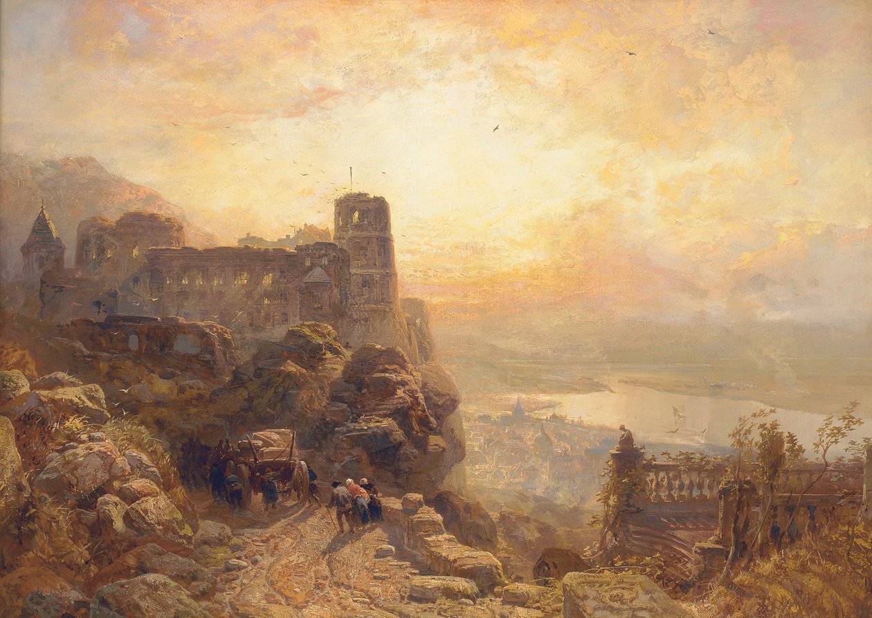 Heidelberg, 1878 by James Webb