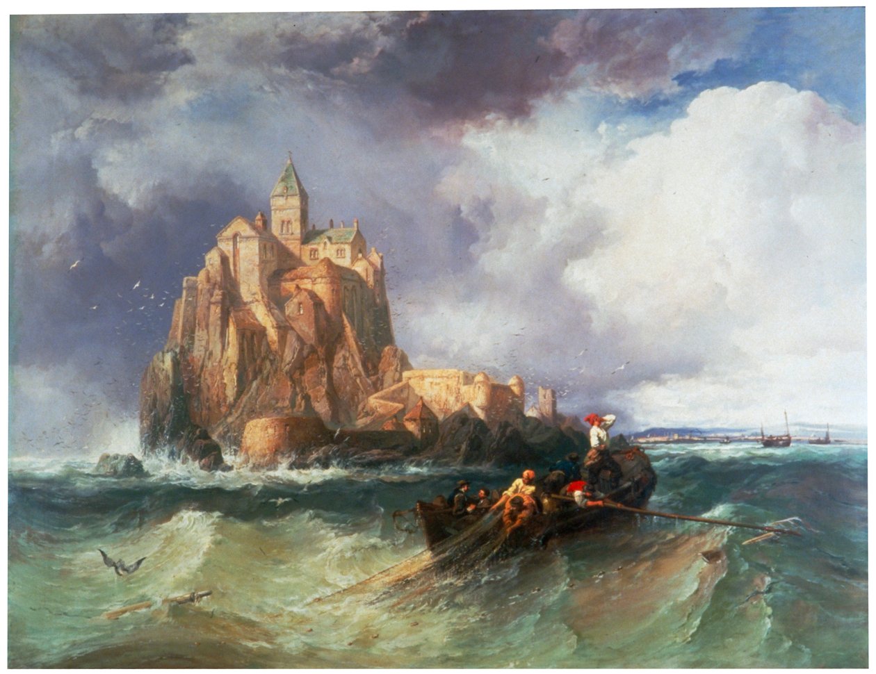 Mont St Michel by James Webb