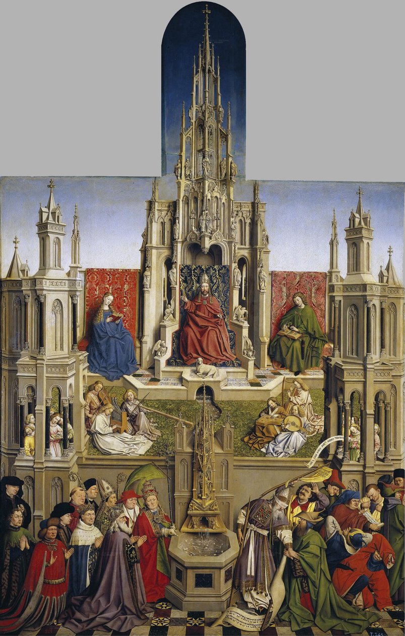 Fountain of Life by Jan van Eyck