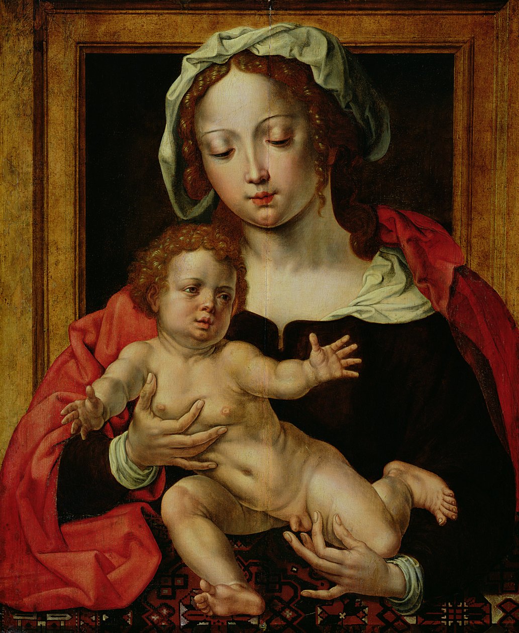 Virgin and Child by Jan Gossaert