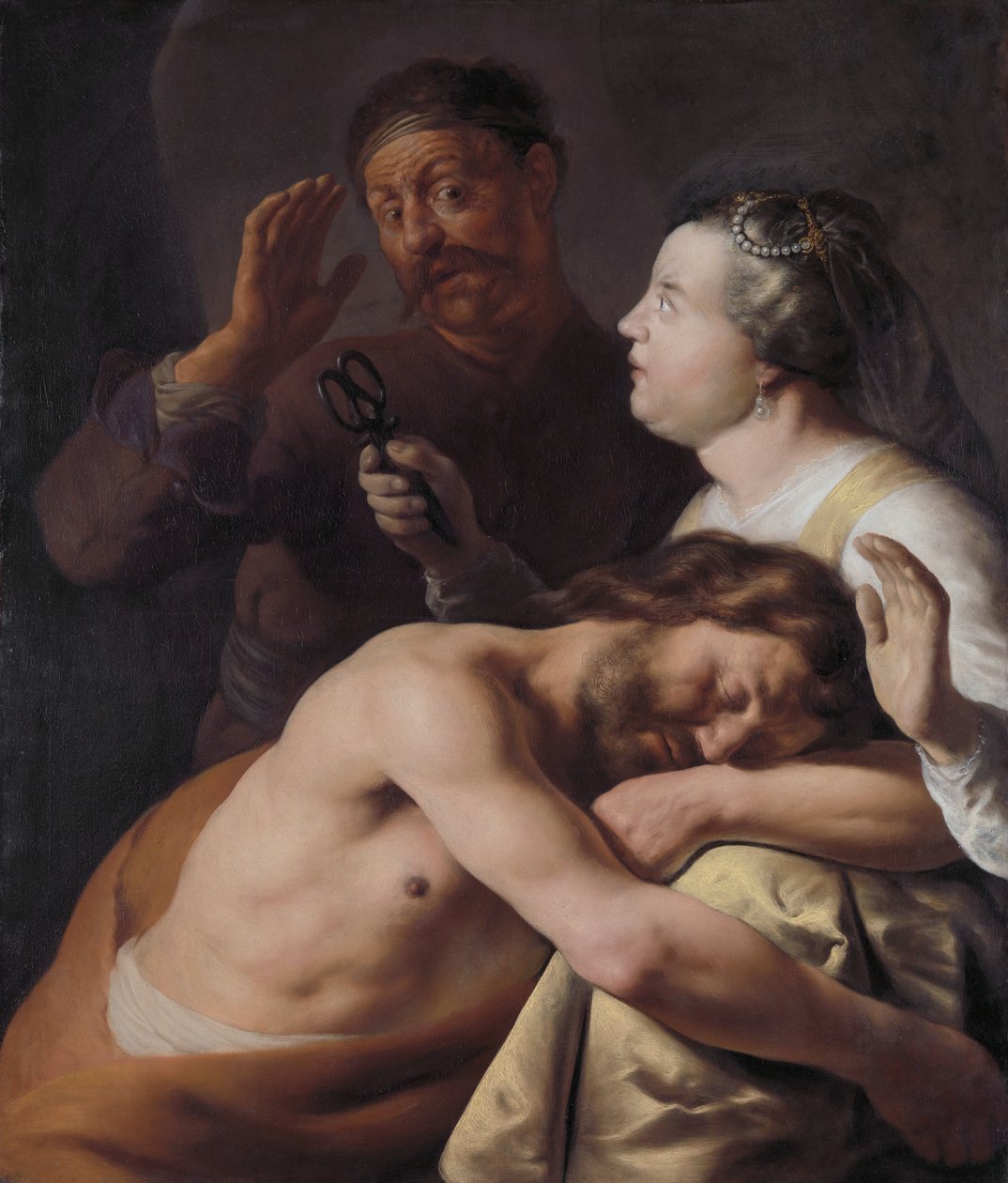 Samson and Delilah by Jan Lievens