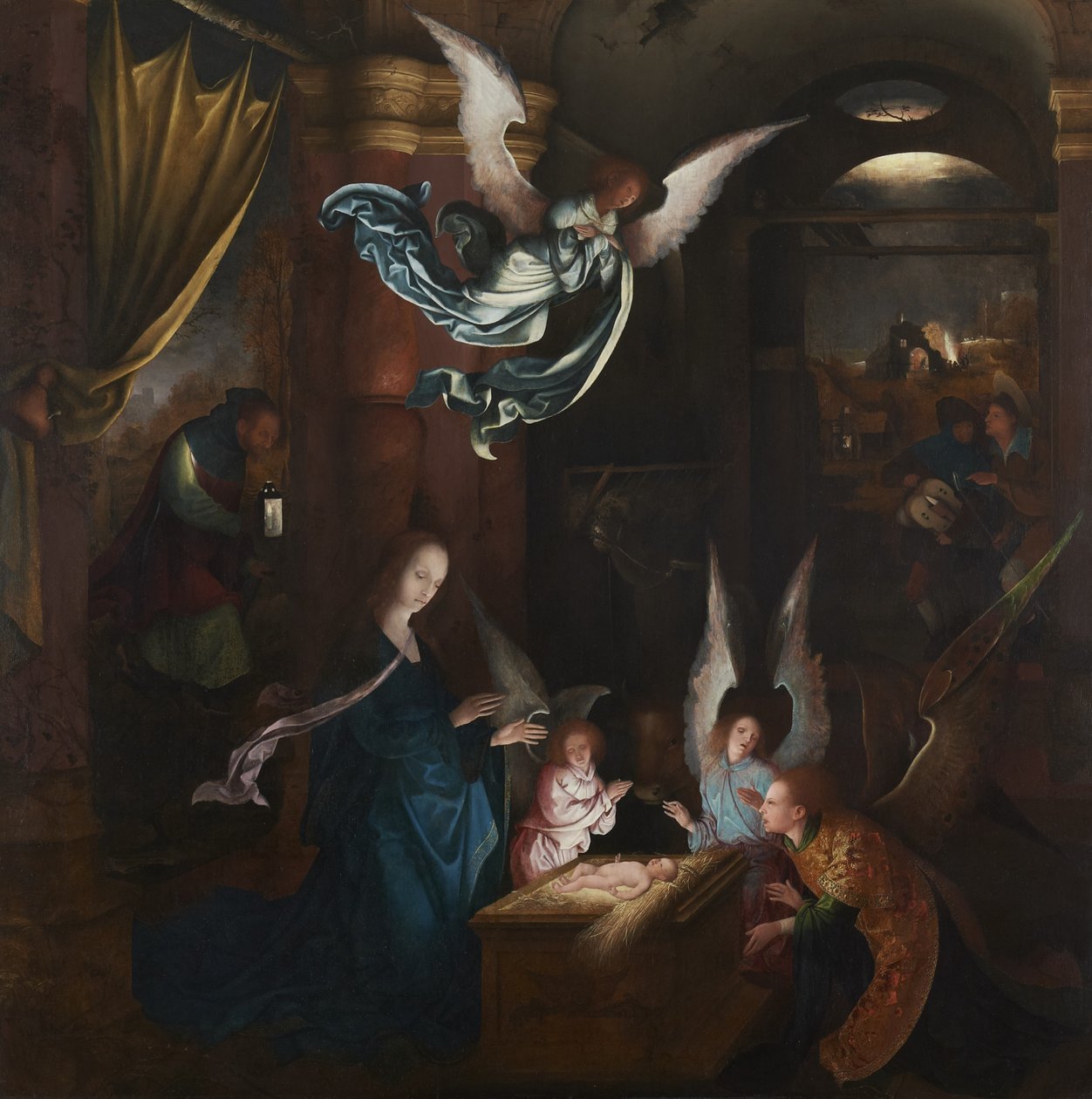 The Nativity by Jan de Beer