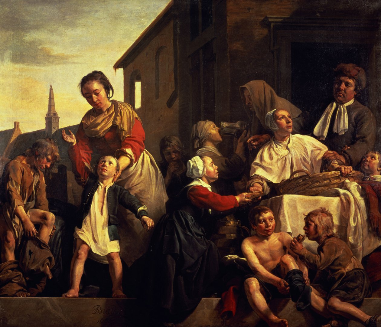 Tending the Orphans by Jan de Bray