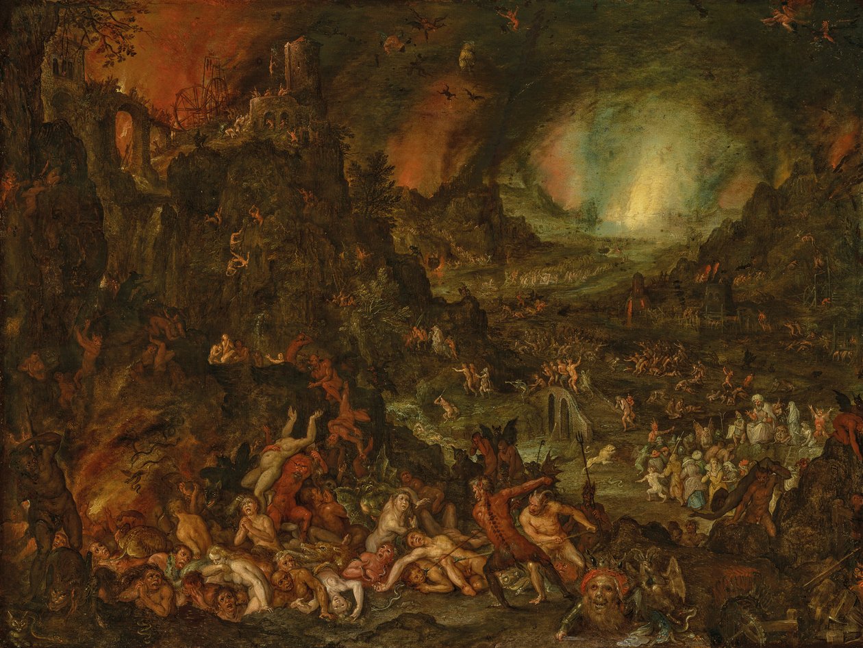Hell by Jan Brueghel the Elder