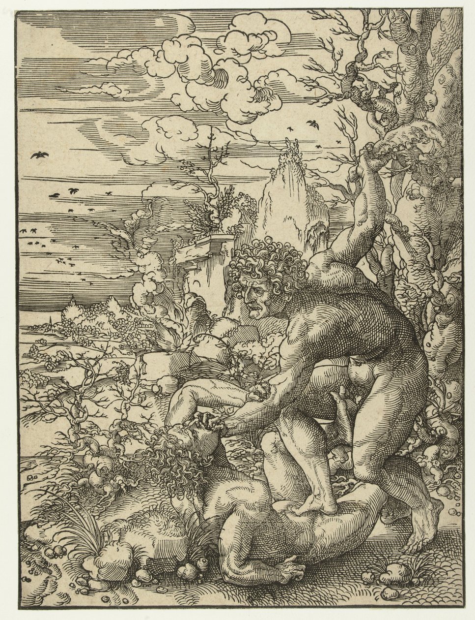 Cain Kills Abel by Jan Gossart