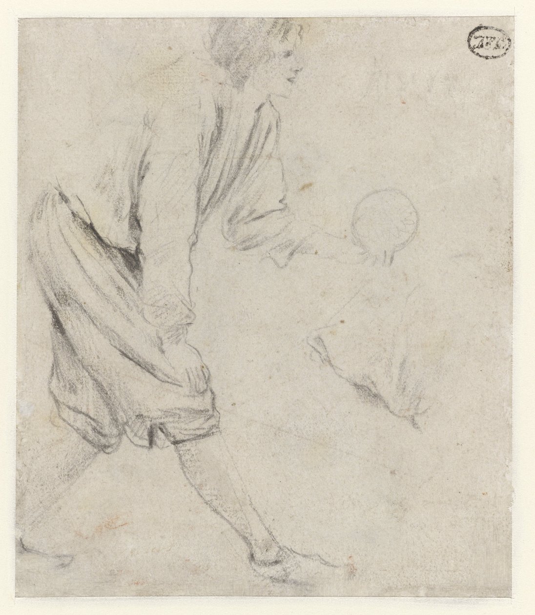 Study of a Man Playing Skittles by Jan Havicksz. Steen