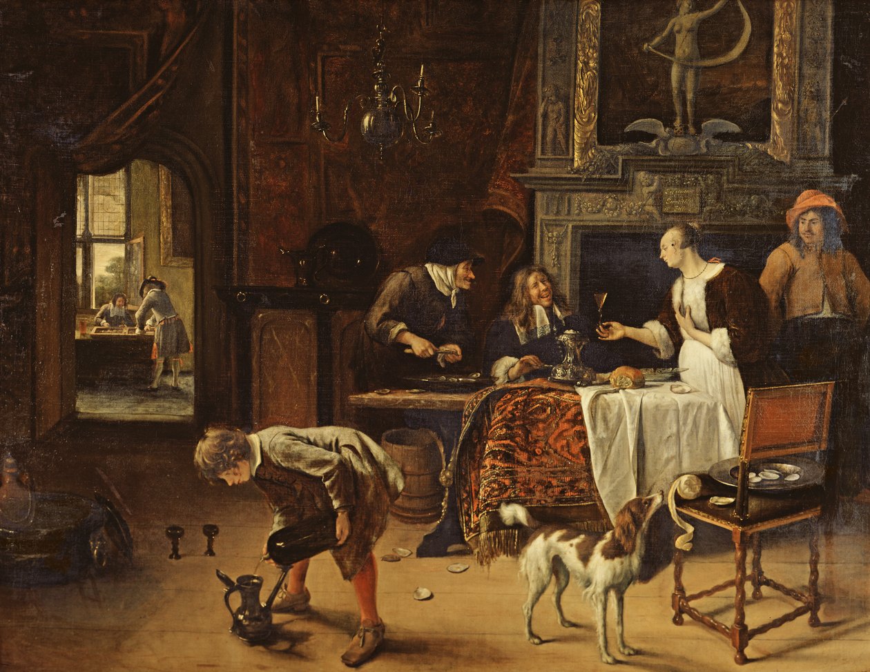 Easy Come, Easy Go, 1661 by Jan Havickszoon Steen