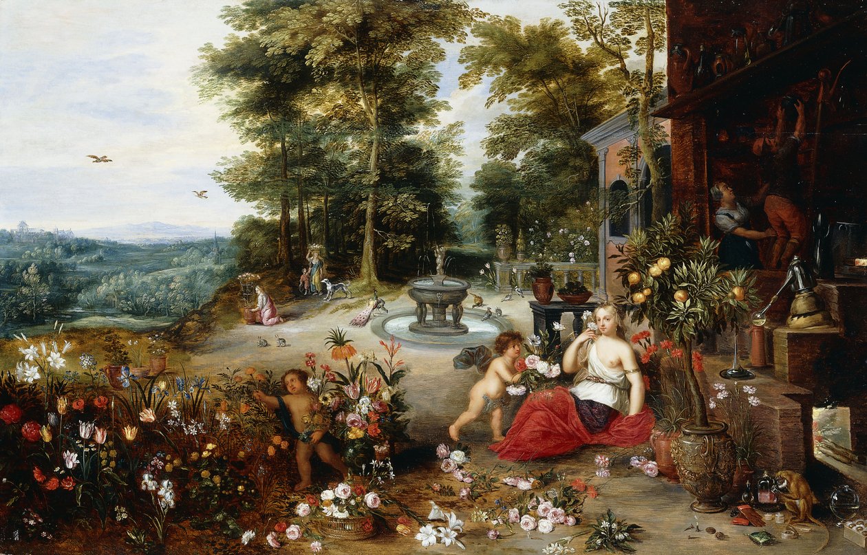 An Allegory of Smell by Jan II Brueghel