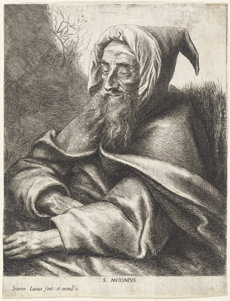 Saint Anthony by Jan Lievens