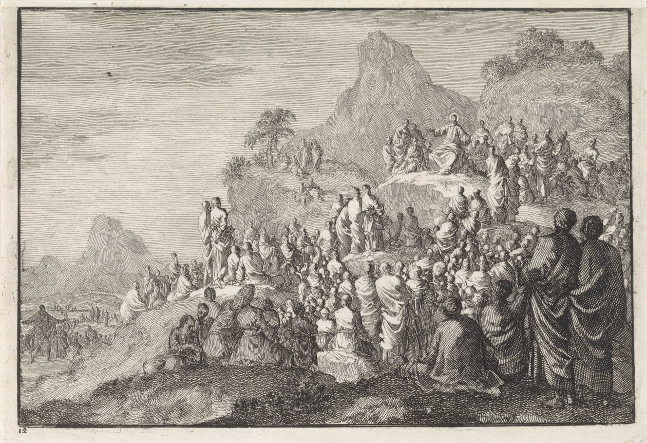 Sermon on the Mount by Jan Luyken