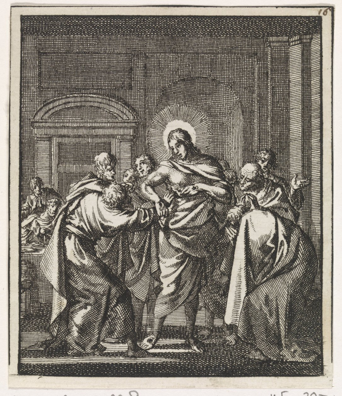 Doubting Thomas by Jan Luyken