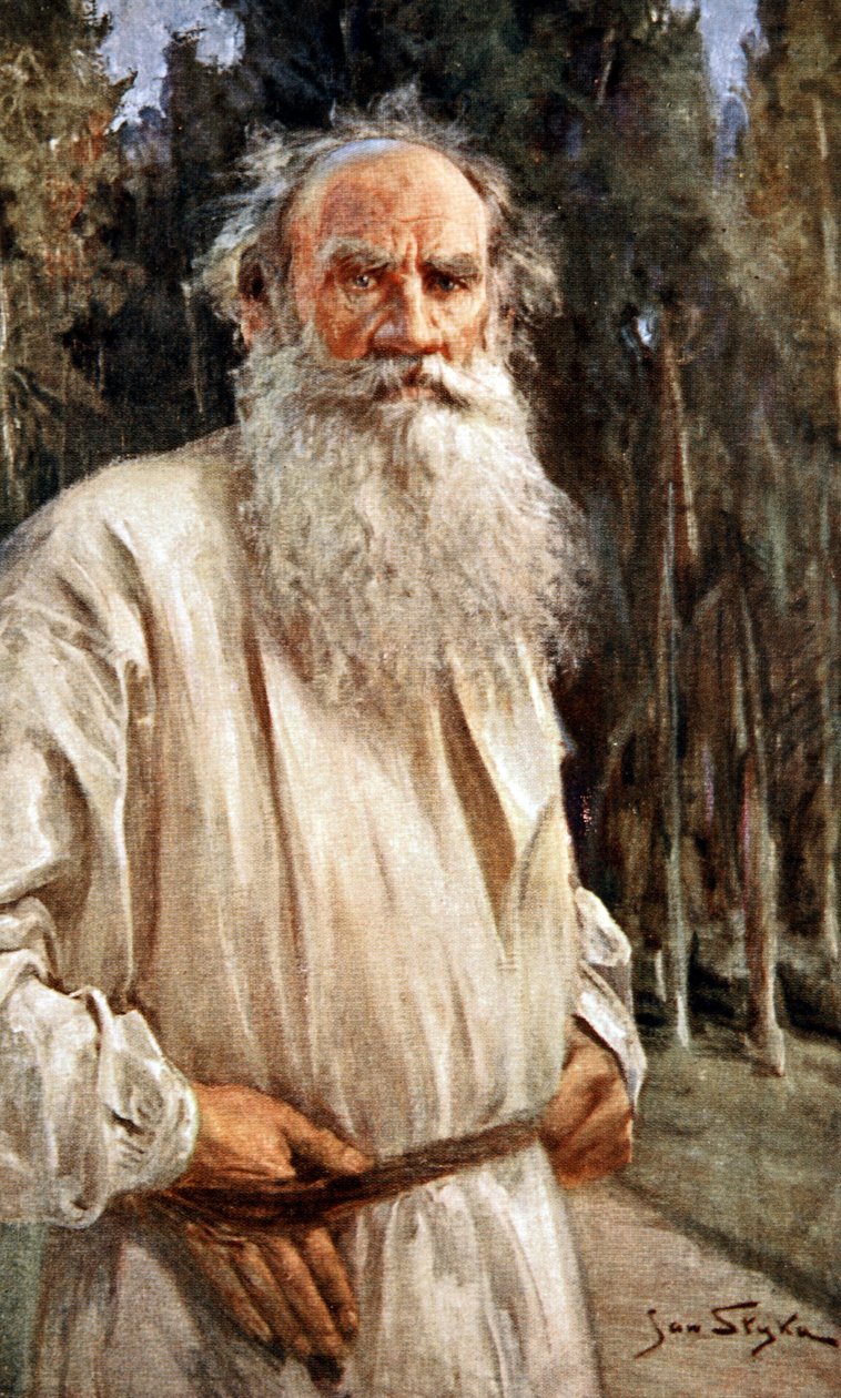 Leo Tolstoy, c.1905 by Jan Styka