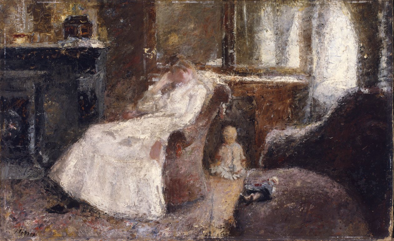 Woman in White by Jan Toorop