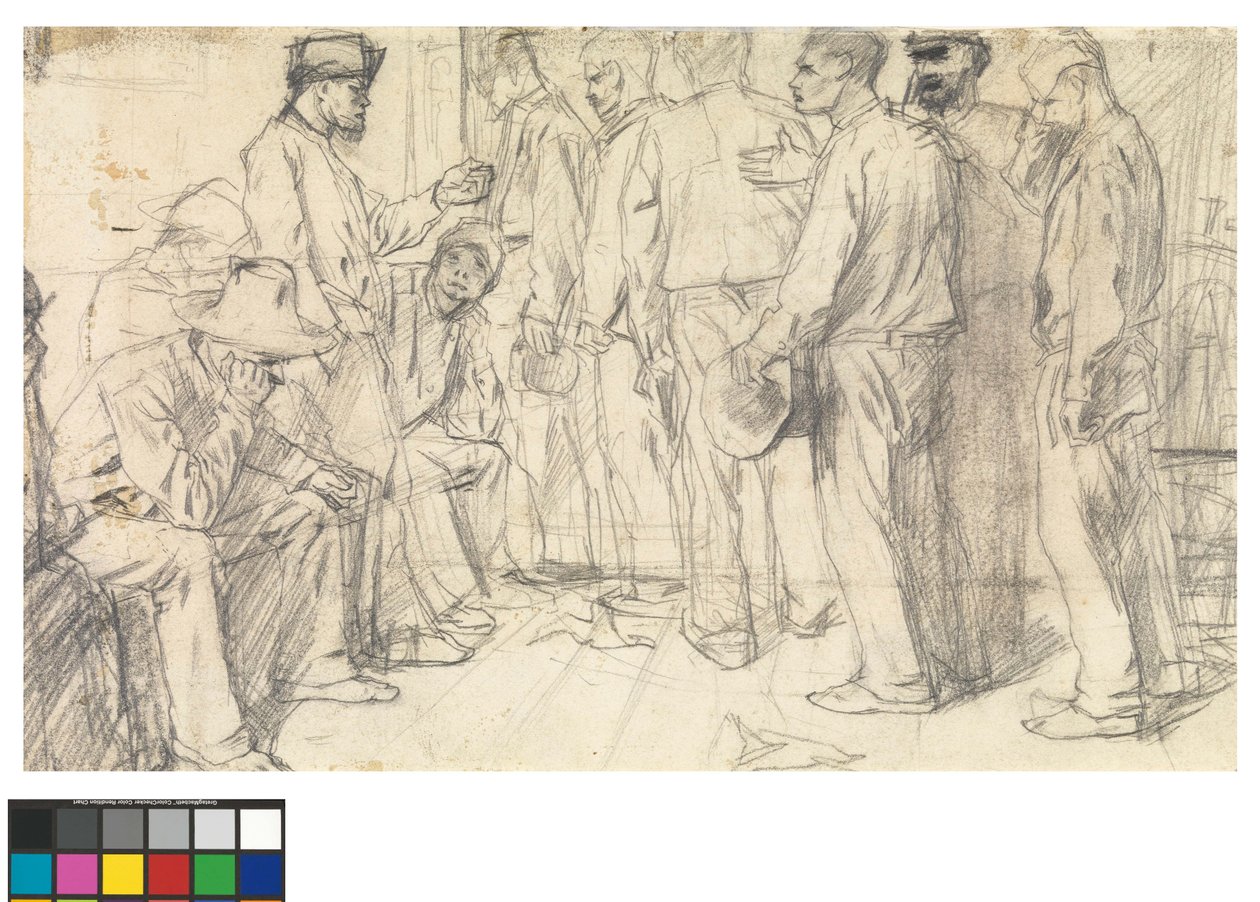 Strikers by Jan Toorop