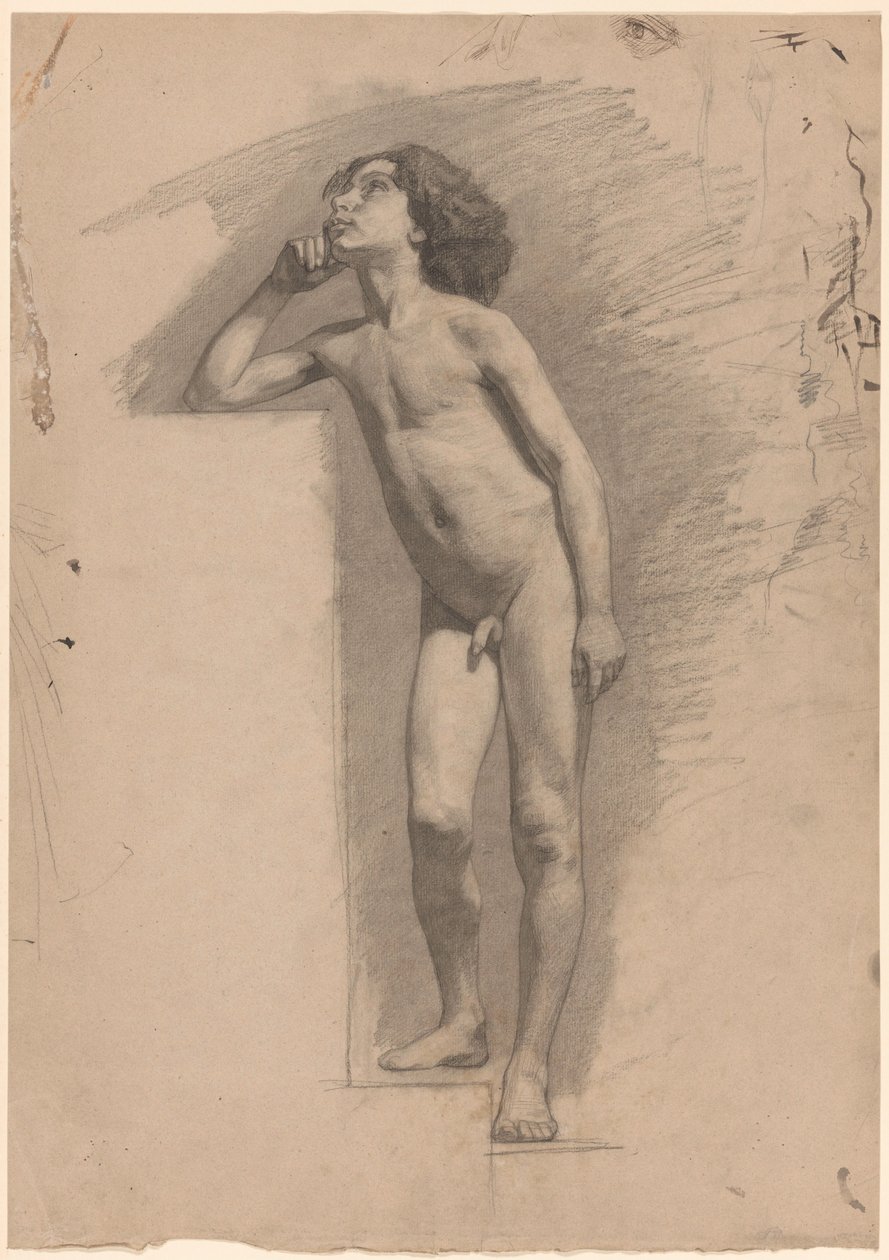 Standing Naked Boy by Jan Veth