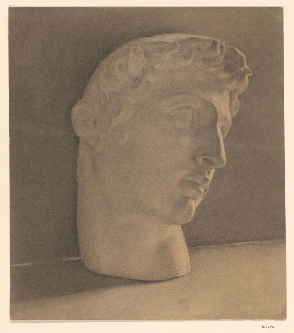 Study of a Plaster Head by Jan Veth