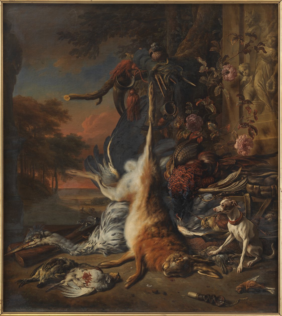 Dead Game by Jan Baptist Weenix