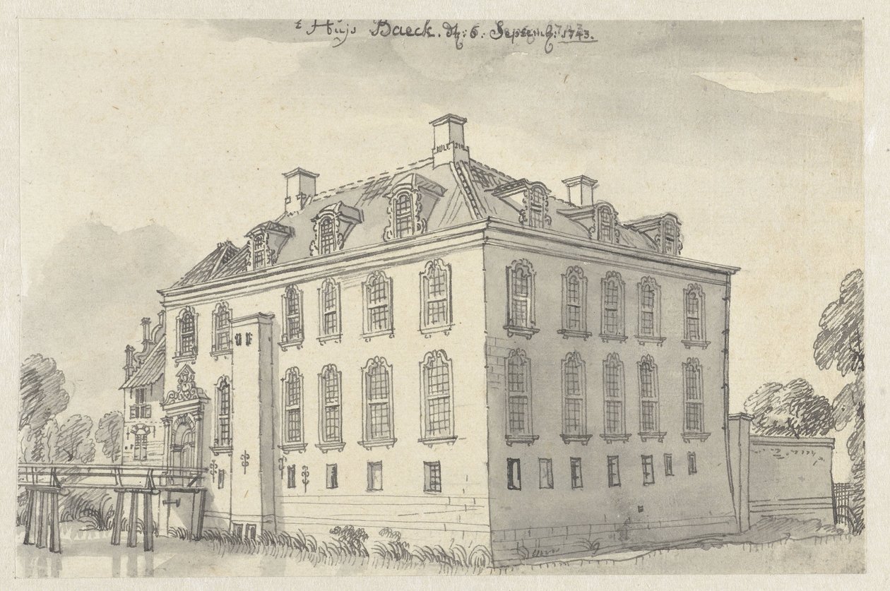 The House Baeck by Jan de Beijer