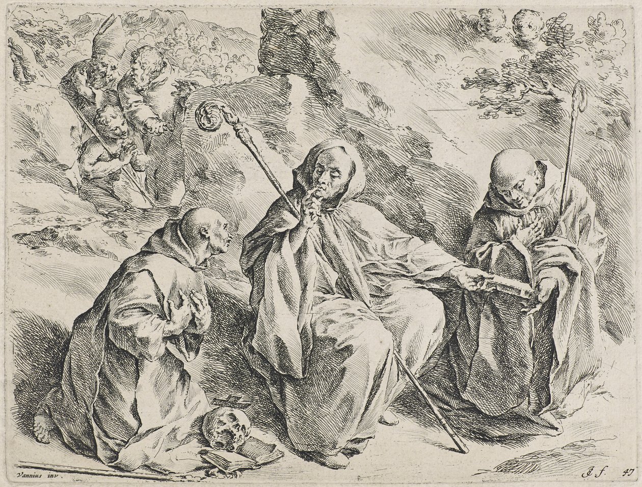 Saint Bruno by Jan de Bisschop