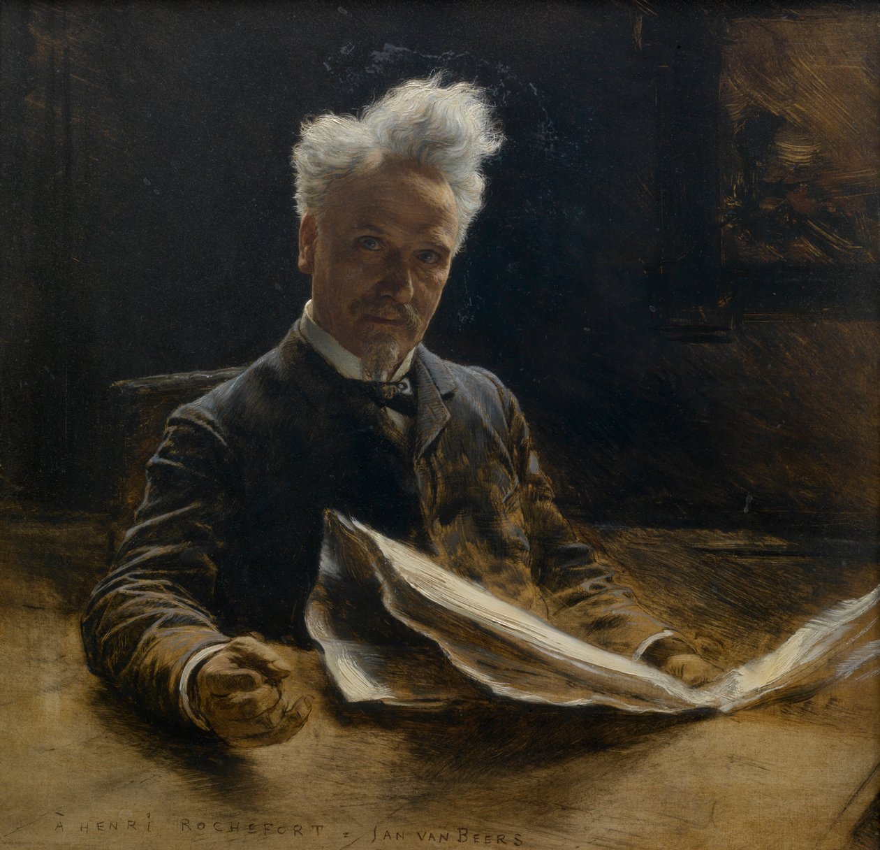 Henri Rochefort by Jan van Beers