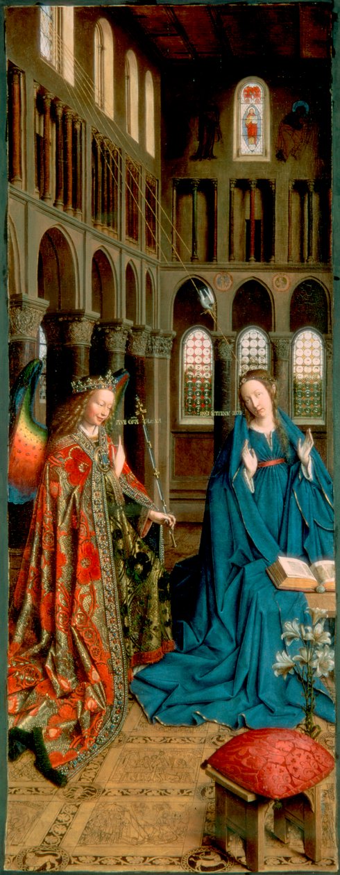 The Annunciation by Jan van Eyck