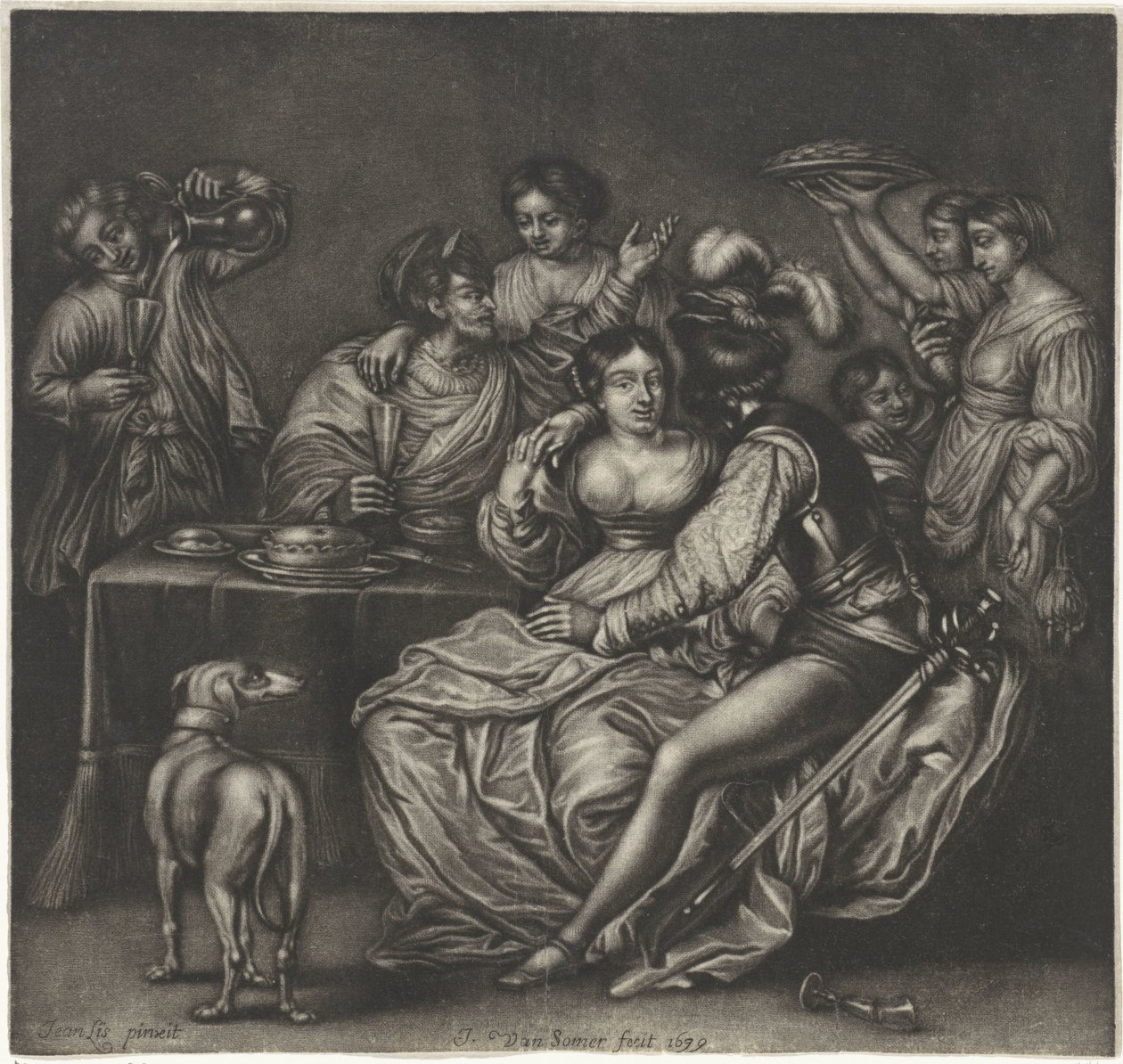 Brothel by Jan van Somer