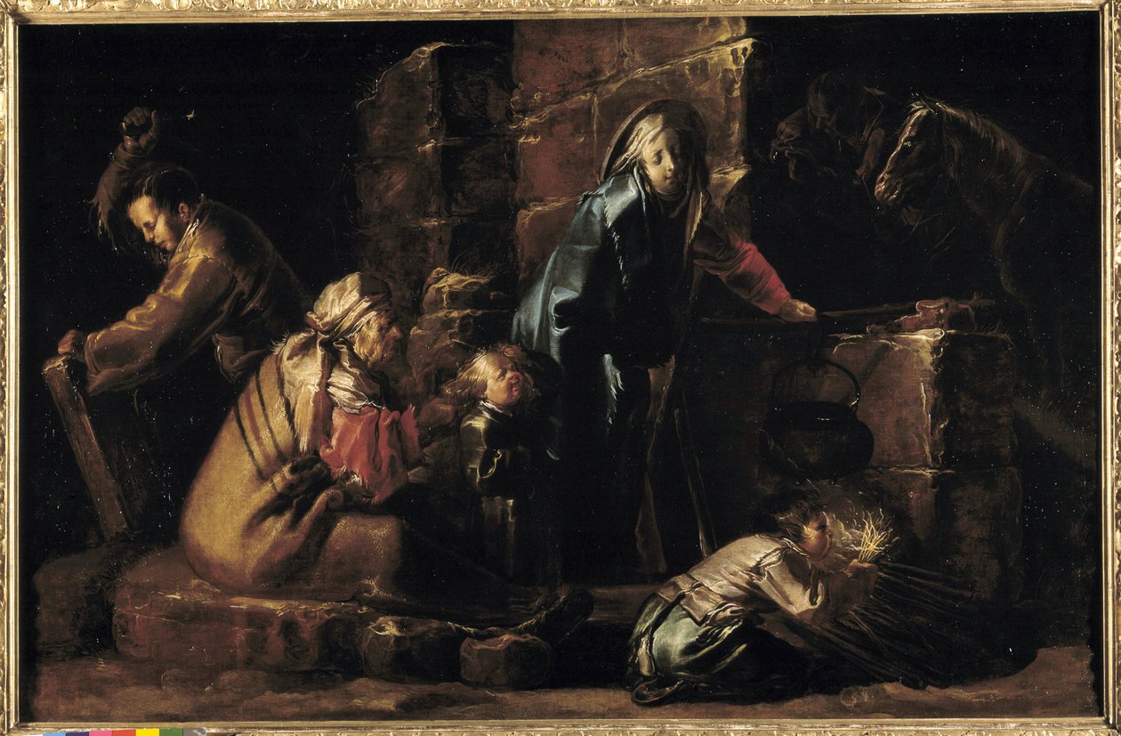 Bohemians Camp by Jan van de Venne
