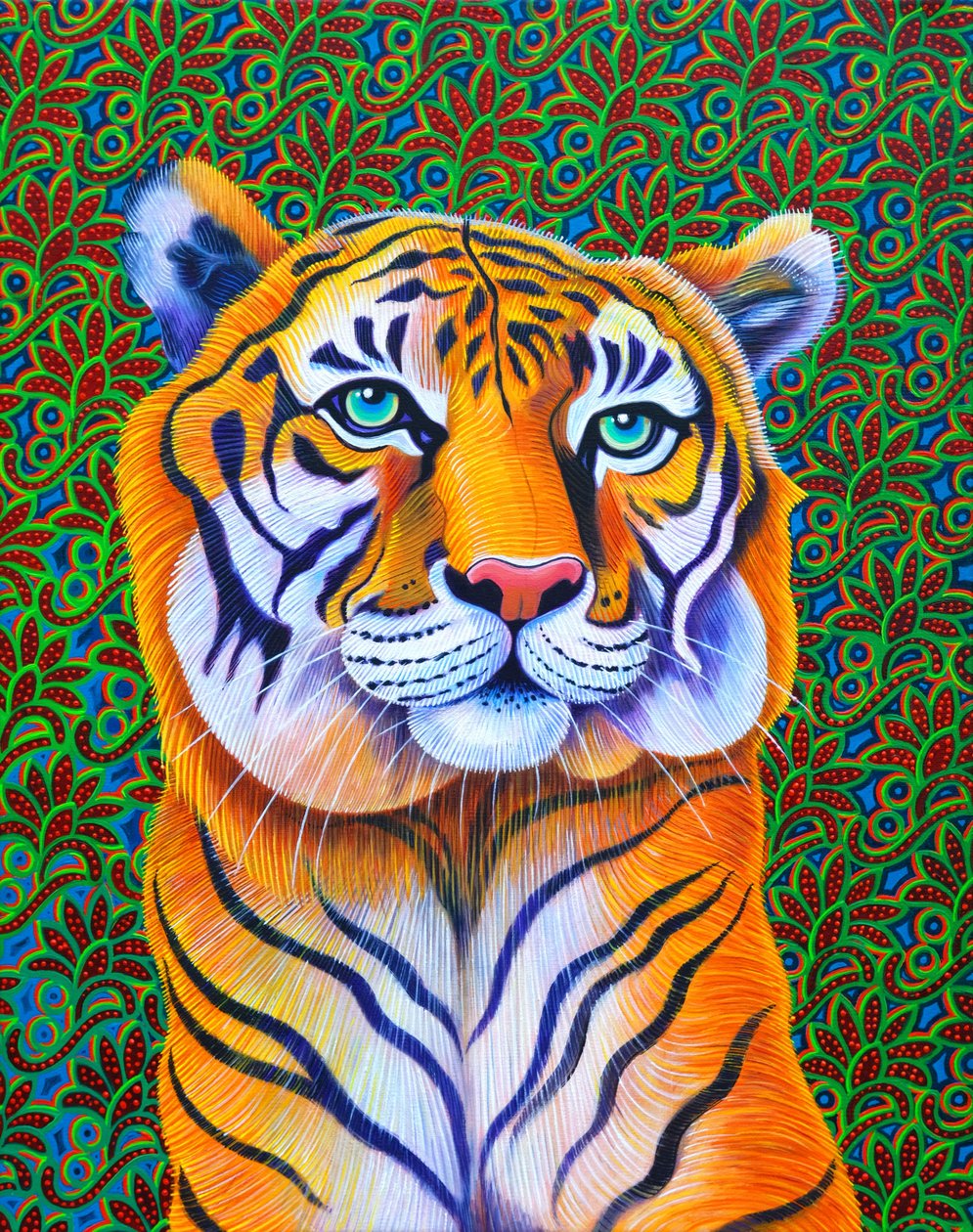 Tiger, 2018 by Jane Tattersfield
