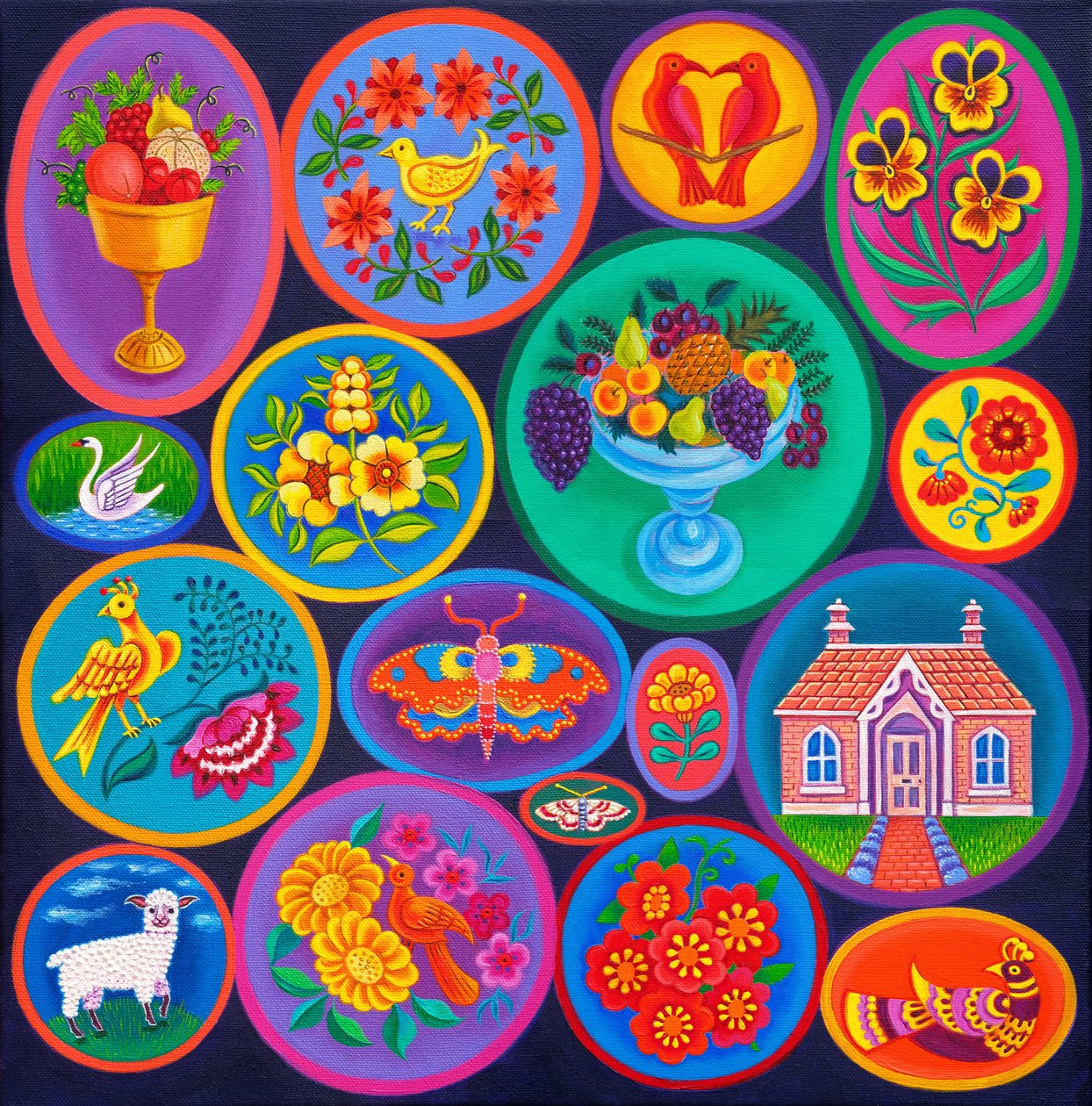 Folk Circles by Jane Tattersfield