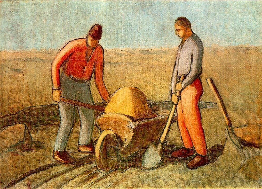 Navvies by Janos Nagy Balogh