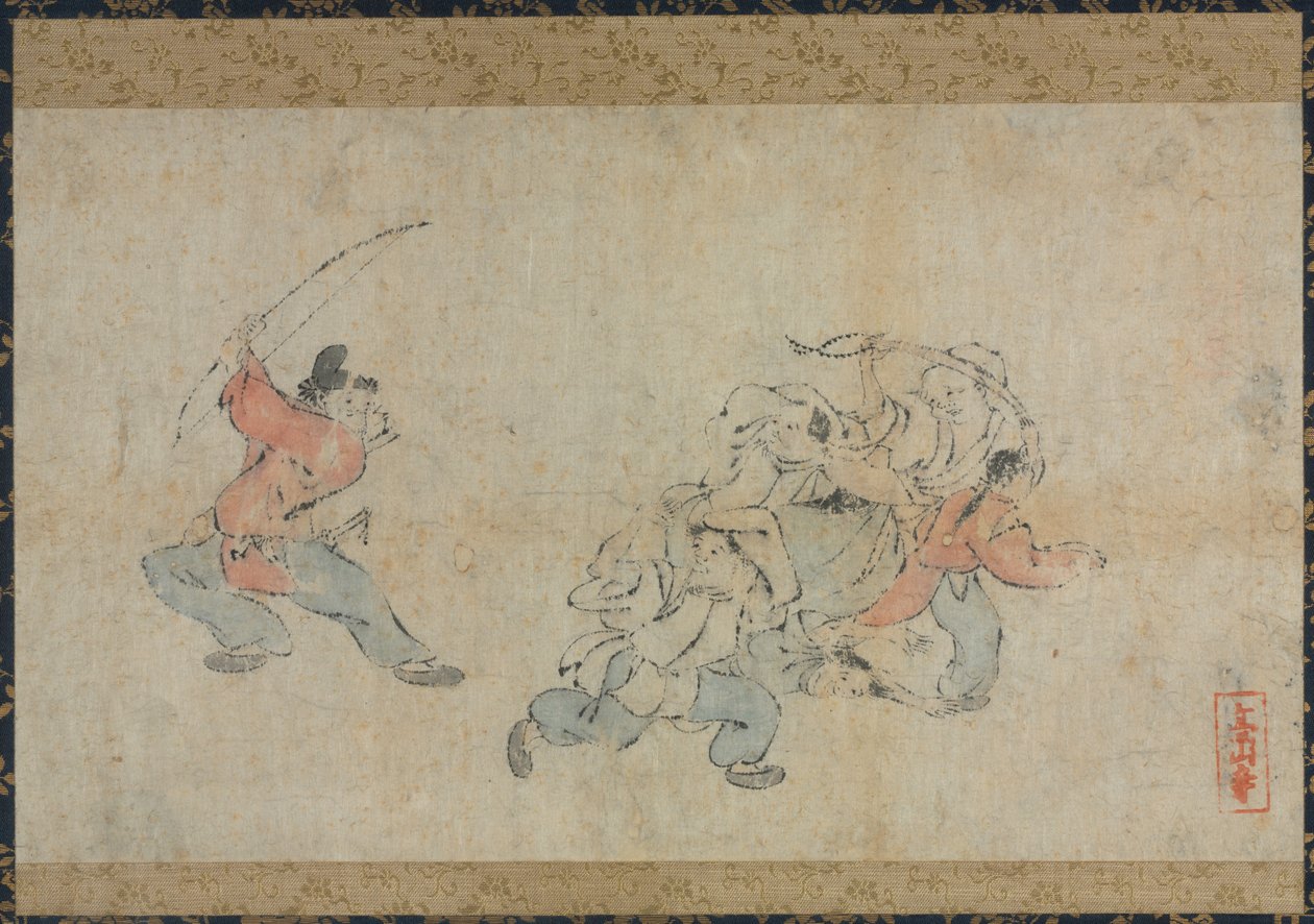 Comic Picture by Japan, Edo period
