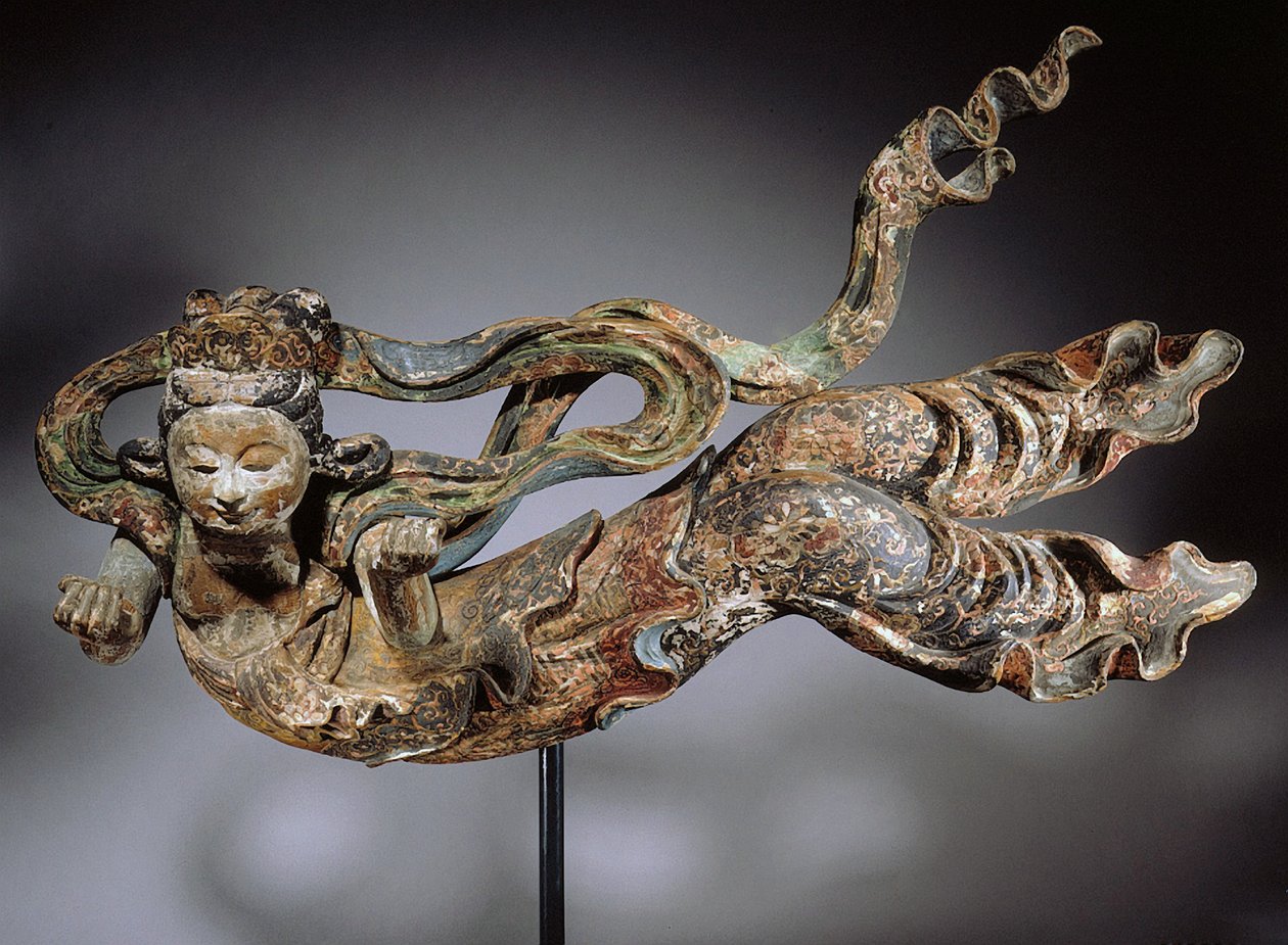 Apsaras by Japanese School