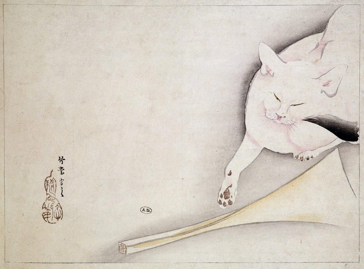 Cat by Japanese School
