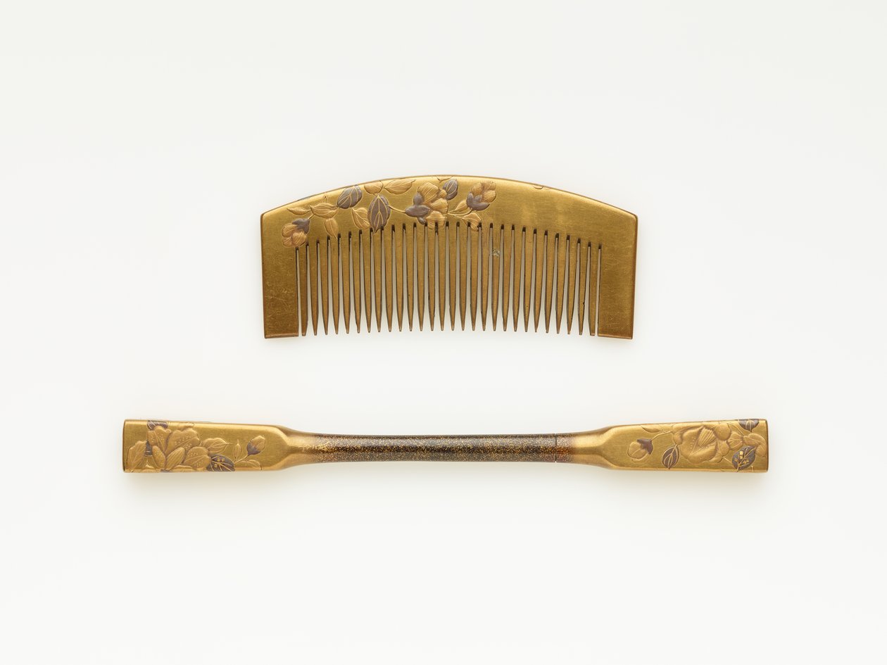 Comb and Hairpin by Japanese School