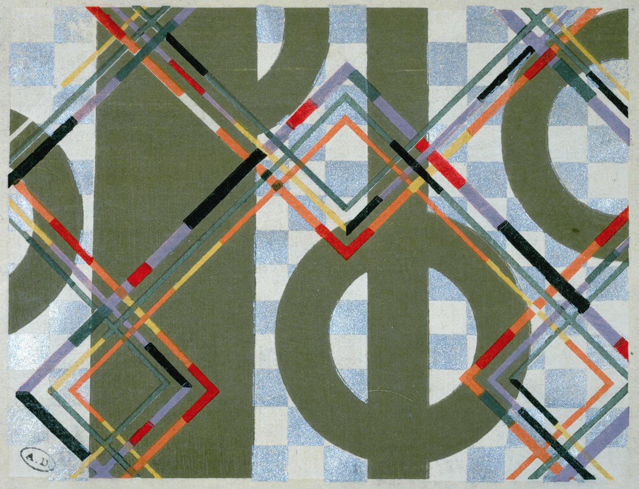 Fabric design by Japanese School