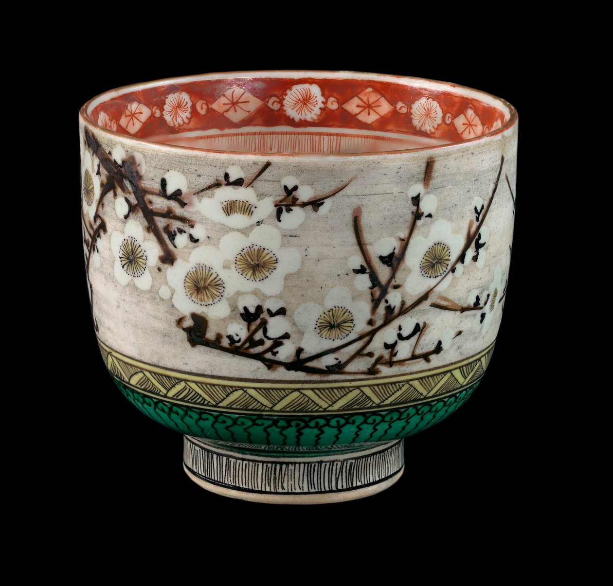 Kyō ware Cup by Japanese School