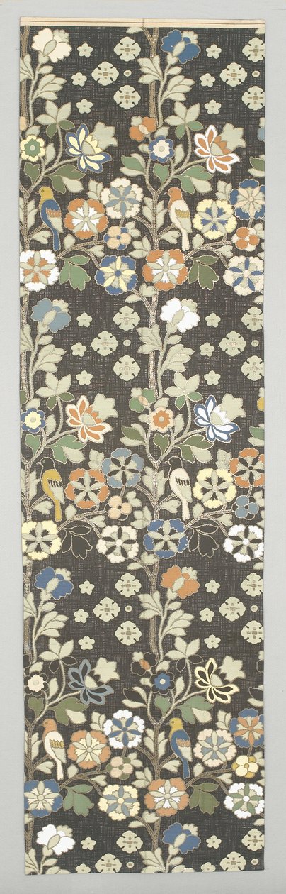 Obi Fragment by Japanese School