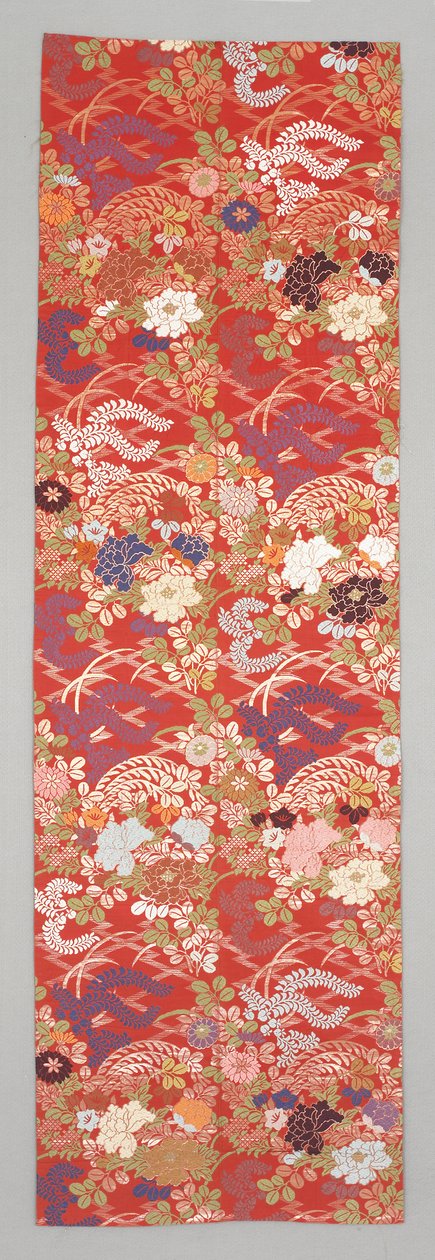 Obi Fragment by Japanese School