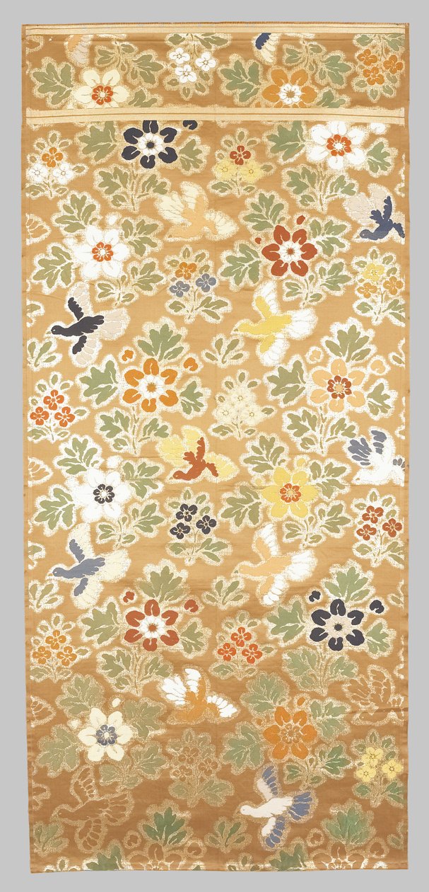 Obi Fragment by Japanese School