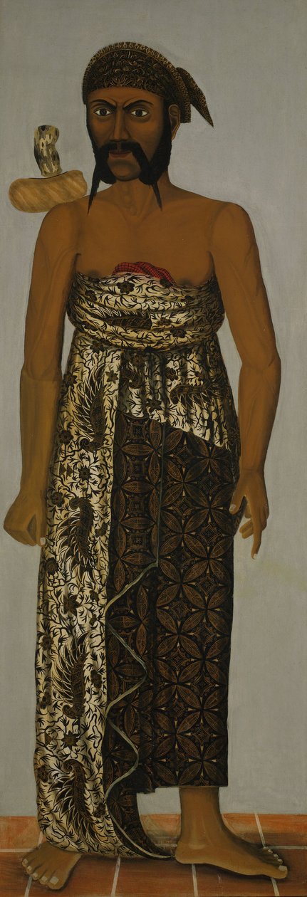 Javanese Court Official, c.1820-70 by Javanese School